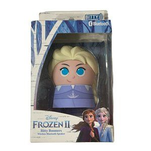 BITTY BOOMERS 2" Disney Frozen II Elsa Character Bluetooth Speakers.